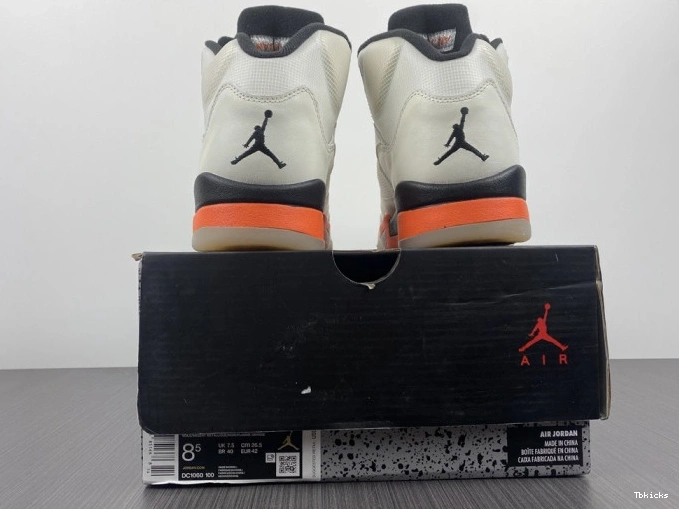 Rep TBK Orange DC1060-100 Jordan 5 Retro Total 0719